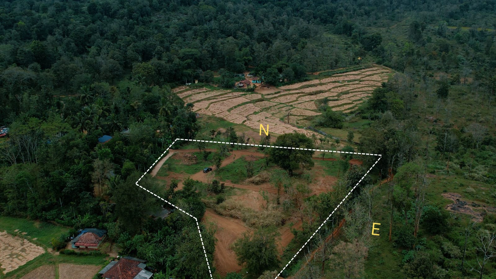 Vihara Villas Aerial View
