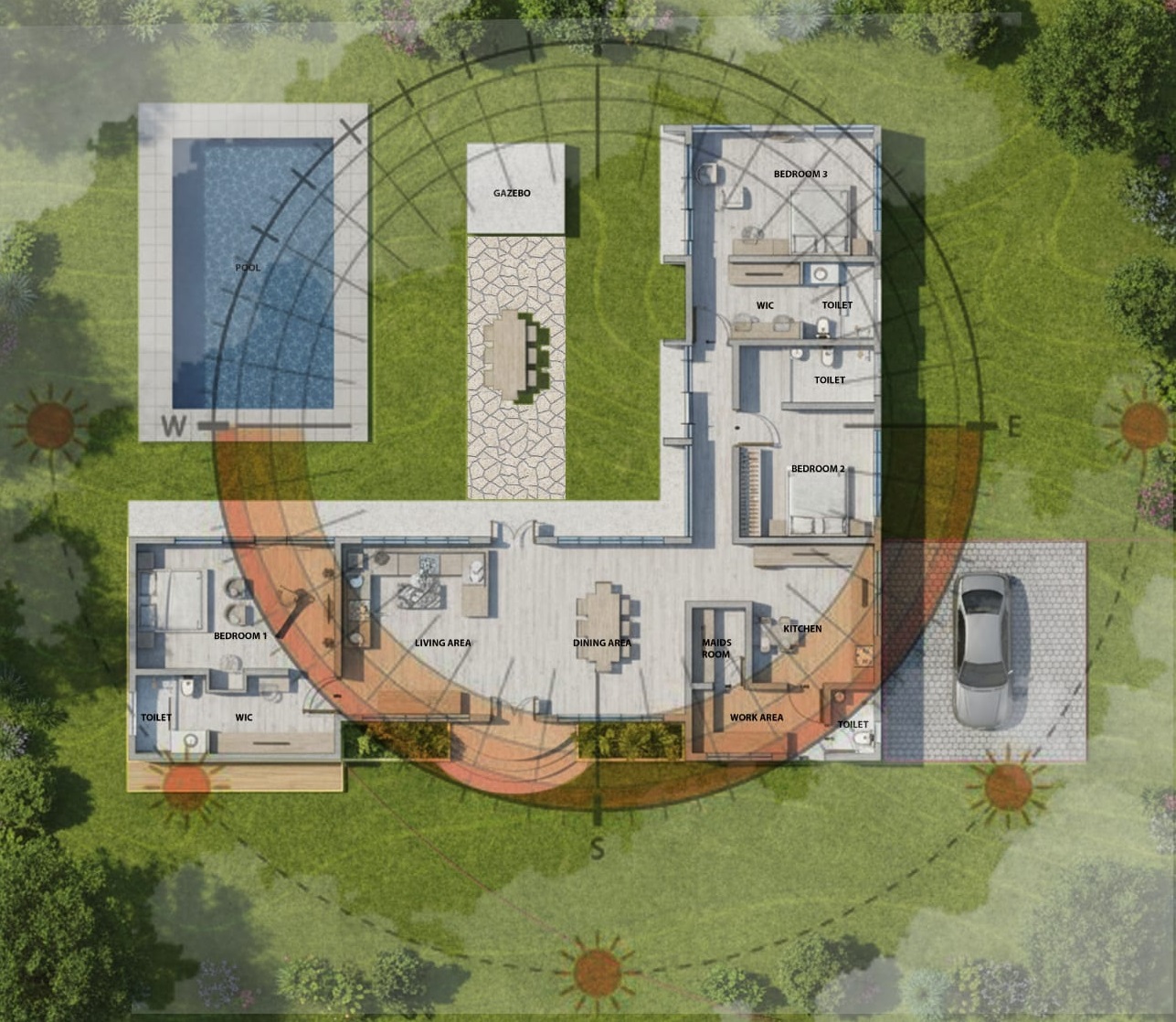 Villa Sun Path