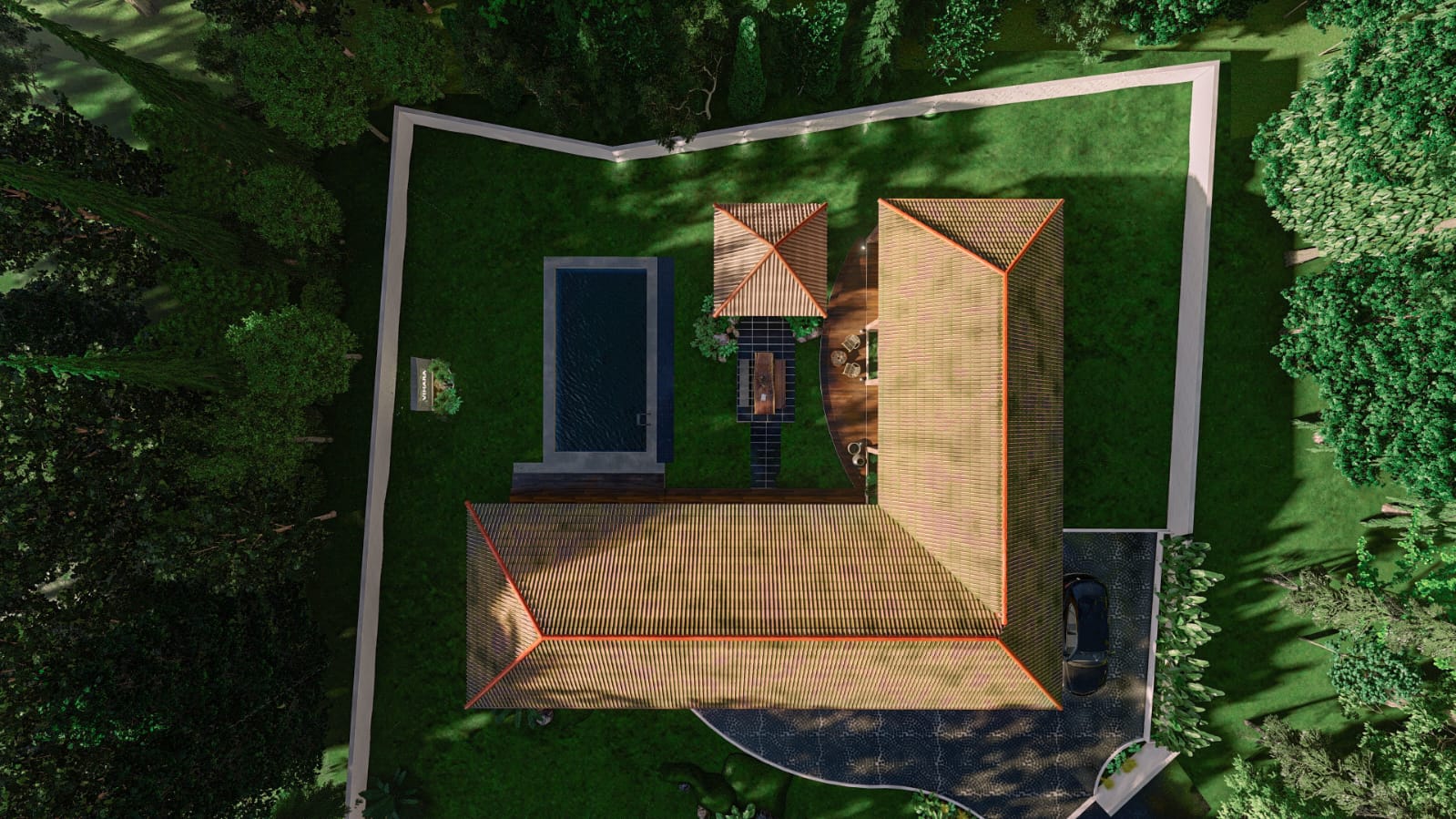Villa Top View